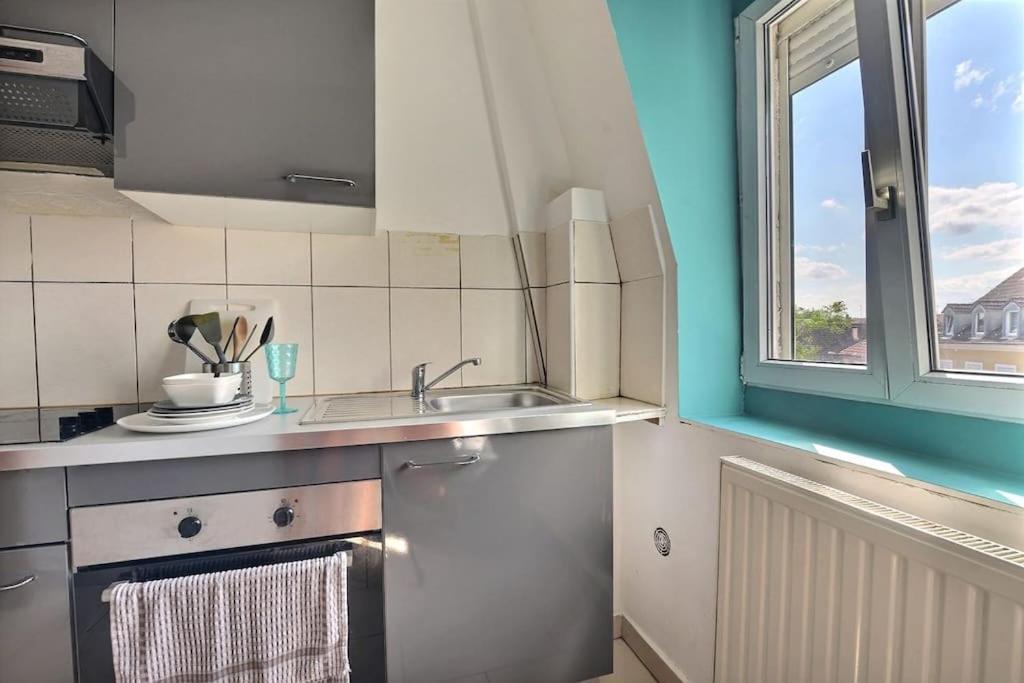 Appartement Charmant Tres Proche Centre-Ville, Parking Gratuits, Mulhouse Centre ภายนอก รูปภาพ