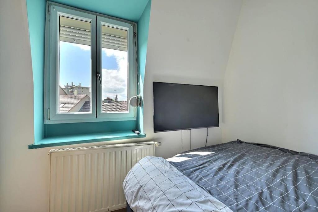 Appartement Charmant Tres Proche Centre-Ville, Parking Gratuits, Mulhouse Centre ภายนอก รูปภาพ
